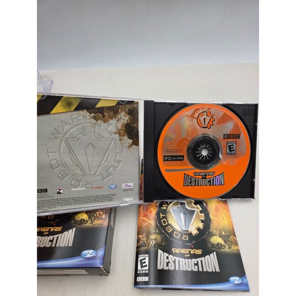 Robot Wars: Arenas Of Destruction PC CD-ROM Game With Box and Manual - Picture 3 of 8